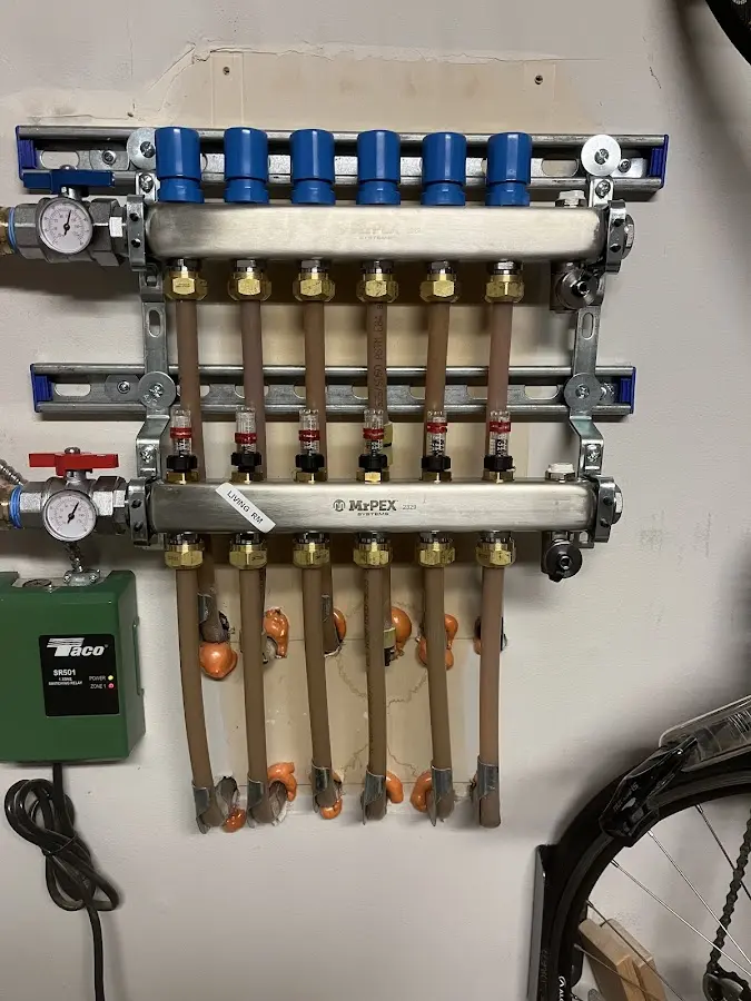 Plumber performing Gas Line Installation at a residential property in Kailua